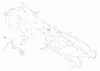 Toro 79356 - 50" Mid-Mount Blade, 5xi Garden Tractors, 1998 (8900001-8999999) Listas de piezas de repuesto y dibujos MOUNTING ASSEMBLY