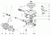 Toro 18015 - Lawnmower, 1978 (8000001-8999999) Ersatzteile GEAR CASE ASSEMBLY MODEL 18060
