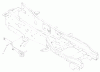 Toro 79356 - 50" Mid-Mount Blade, 5xi Garden Tractors, 1999 (9900001-9999999) Listas de piezas de repuesto y dibujos MOUNTING ASSEMBLY