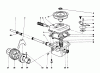 Toro 18085 - Lawnmower, 1979 (9000001-9999999) Ersatzteile GEAR CASE ASSEMBLY
