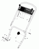 Toro 18095 - Lawnmower, 1979 (9000001-9999999) Ersatzteile HANDLE ASSEMBLY