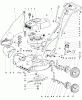 Toro 20222 - Lawnmower, 1968 (8000001-8999999) Listas de piezas de repuesto y dibujos 19" AND 21" H.P. MOWER DRAWING