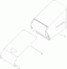 Toro 20005 - 22" Recycler Lawnmower, 2006 (260000001-260999999) Ersatzteile REAR BAG ASSEMBLY