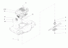 Toro 20009 - 22" Recycler Lawnmower, 2004 (240000001-240999999) Ersatzteile ENGINE AND BLADE ASSEMBLY