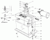 Toro 93-8040 - Electric Start Kit, 12 VDC, Tecumseh Power Shift Snowthrower Listas de piezas de repuesto y dibujos STARTER MOTOR, BATTERY WIRE ASSEMBLY
