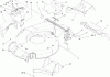 Toro 20053 - Super Recycler Lawn Mower, 2006 (260000001-260999999) Ersatzteile HOUSING ASSEMBLY