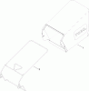 Toro 20056 - Super Recycler Lawn Mower, 2007 (270000001-270999999) Ersatzteile GRASS BAG ASSEMBLY