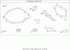 Toro 20064 - 22" Recycler Lawn Mower, 2007 (270000001-270999999) Ersatzteile ENGINE GASKET SET BRIGGS AND STRATTON 126T02-0139-B1