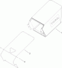 Toro 20072 - 22" Recycler Lawn Mower, 2007 (270000001-270999999) Ersatzteile REAR BAG ASSEMBLY