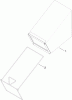 Toro 20099 - Super Recycler Lawn Mower, 2011 (311000001-311999999) Ersatzteile REAR BAG ASSEMBLY
