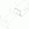 Toro 20112 - 22" Recycler Lawn Mower, 2009 (290000001-290999999) Ersatzteile REAR BAG ASSEMBLY