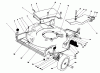 Toro 20210 - Lawnmower, 1991 (1000001-1999999) Ersatzteile HOUSING ASSEMBLY