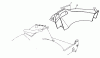 Toro 20215 - Lawnmower, 1991 (1000001-1999999) Ersatzteile SIDE DISCHARGE CHUTE MODEL NO. 59168 (OPTIONAL)