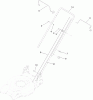 Toro 20316 - 20" Recycler/Rear Bagging Lawn Mower, 2011 (311000001-311999999) Ersatzteile HANDLE ASSEMBLY