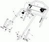 Toro 20320 - Lawnmower, 1992 (2000001-2999999) Ersatzteile HANDLE ASSEMBLY