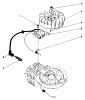 Toro 20321 - Lawnmower, 1992 (2000001-2999999) Ersatzteile IGNITION ASSEMBLY (MODEL NO. 47PM1-1)