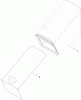 Toro 20323 - 20" Mulching/Rear Bagging Lawn Mower, 2011 (311000001-311999999) Ersatzteile BAG AND FRAME ASSEMBLY