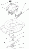 Toro 20331 - 22" Recycler Lawn Mower, 2009 (290000001-290999999) Ersatzteile ENGINE AND BLADE ASSEMBLY