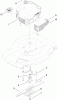 Toro 20331 - 22" Recycler Lawn Mower, 2010 (310000001-310006219) Ersatzteile ENGINE AND BLADE ASSEMBLY