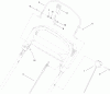 Toro 20333 - 22" Recycler Lawn Mower, 2010 (310000001-310999999) Ersatzteile HANDLE COMPONENT ASSEMBLY
