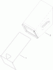 Toro 20338 - 22" Recycler Lawn Mower, 2010 (310000001-310999999) Ersatzteile REAR BAG ASSEMBLY