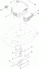 Toro 20351 - 22" Recycler Lawn Mower, 2011 (311000001-311999999) Ersatzteile ENGINE AND BLADE ASSEMBLY