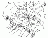 Toro 20439 - Lawnmower, 1993 (39000001-39999999) Ersatzteile HOUSING ASSEMBLY