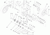 Toro 20481 - Super Recycler Lawn Mower, 1997 (7900001-7999999) Ersatzteile GEAR CASE ASSEMBLY