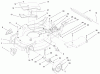 Toro 20494 (SR-21S) - Super Recycler Mower, SR-21S, 1998 (8900001-8999999) Ersatzteile HOUSING ASSEMBLY
