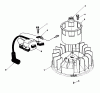 Toro 20526C - Lawnmower, 1989 (9000001-9999999) Ersatzteile MAGNETO & FLYWHEEL ASSEMBLY (MODEL NO. VMG6)