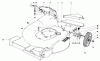 Toro 20562 - Lawnmower, 1977 (7000001-7999999) Ersatzteile HOUSING ASSEMBLY