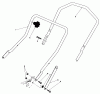 Toro 20570 - Lawnmower, 1983 (3000001-3999999) Ersatzteile HANDLE ASSEMBLY