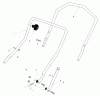 Toro 20570 - Lawnmower, 1985 (5000001-5999999) Ersatzteile HANDLE ASSEMBLY