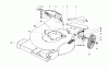 Toro 20575 - Lawnmower, 1978 (8007501-8999999) Ersatzteile HOUSING ASSEMBLY