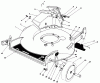 Toro 20584 - Lawnmower, 1986 (6000001-6999999) Ersatzteile HOUSING ASSEMBLY