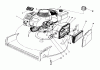 Toro 20584 - Lawnmower, 1988 (8000001-8999999) Ersatzteile ENGINE ASSEMBLY