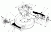 Toro 20586 - Lawnmower, 1985 (5000001-5999999) Ersatzteile HOUSING ASSEMBLY