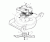 Toro 20586 - Lawnmower, 1988 (8000001-8999999) Ersatzteile ENGINE ASSEMBLY
