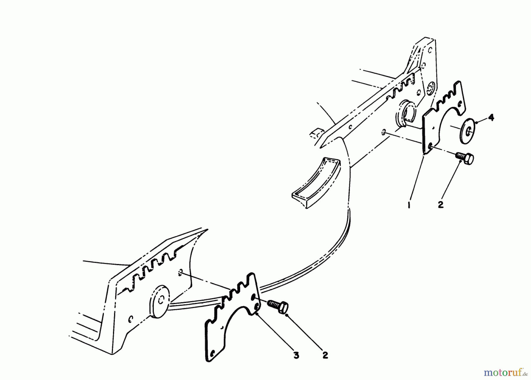  Toro Neu Mowers, Walk-Behind Seite 1 20588 - Toro Lawnmower, 1990 (0000001-0999999) WEAR PLATE KIT MODEL NO. 49-4080 (OPTIONAL)