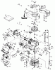 Toro 20588C - Lawnmower, 1988 (8000001-8999999) Ersatzteile ENGINE MODEL NO. TVS100-44011B