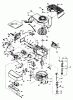 Toro 20610 - Lawnmower, 1983 (3000001-3999999) Ersatzteile ENGINE TECUMSEH MODEL NO. TNT 100-10077E