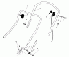 Toro 20610 - Lawnmower, 1983 (3000001-3999999) Ersatzteile HANDLE ASSEMBLY