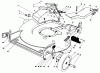 Toro 20626C - Lawnmower, 1987 (7000001-7999999) Ersatzteile HOUSING ASSEMBLY