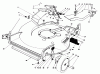 Toro 20628C - Lawnmower, 1986 (6000001-6999999) Ersatzteile HOUSING ASSEMBLY