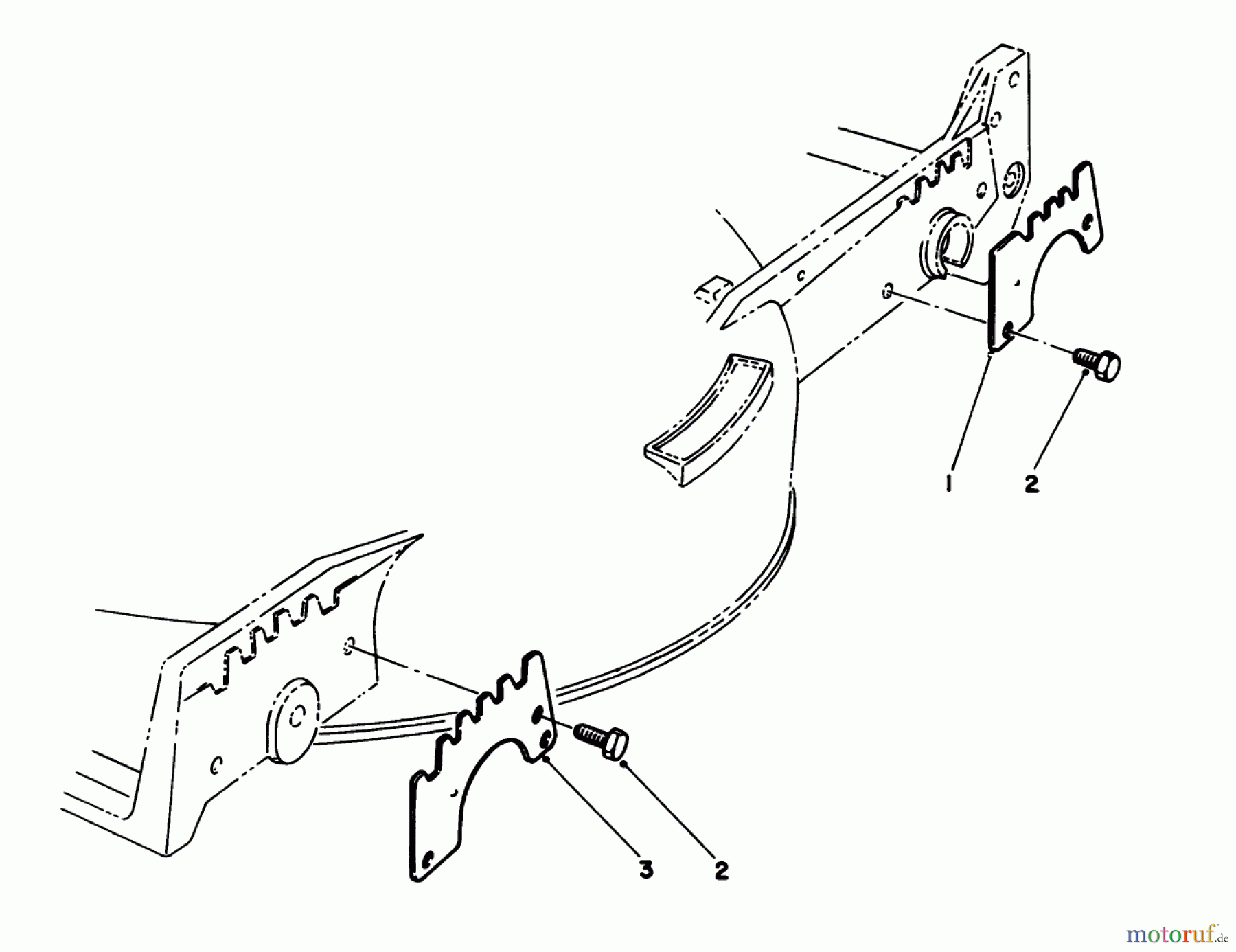  Toro Neu Mowers, Walk-Behind Seite 1 20628C - Toro Lawnmower, 1988 (8000001-8999999) WEAR PLATE KIT NO. 49-4080 (OPTIONAL)