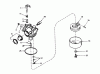 Toro 20631 - Lawnmower, 1988 (8000001-8999999) Ersatzteile CARBURETOR NO. 632099
