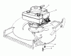 Toro 20632 - Lawnmower, 1989 (9000001-9999999) Ersatzteile ENGINE ASSEMBLY