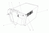 Toro 20666 - Lawnmower, 1990 (0000001-0999999) Ersatzteile GRASS BAG ASSEMBLY