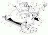 Toro 20672 - Lawnmower, 1985 (5000001-5999999) Ersatzteile HOUSING ASSEMBLY