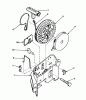 Toro 20672 - Lawnmower, 1985 (5000001-5999999) Ersatzteile REWIND STARTER NO. 590531